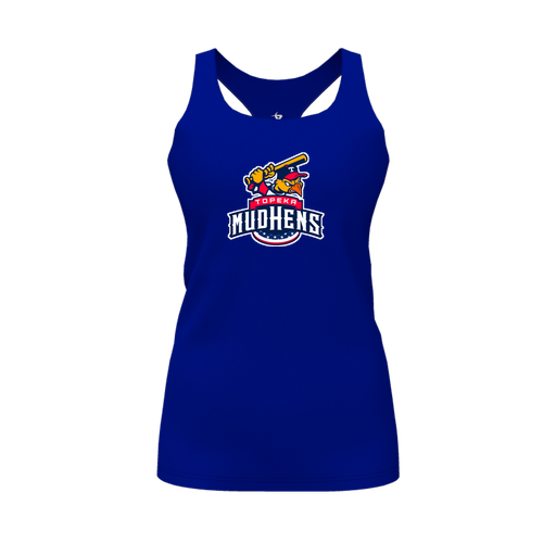 [FT0TRBRY-FYS-LOGO1] Decker Racerback Tank Top (Female Youth S, Royal, Logo 1)