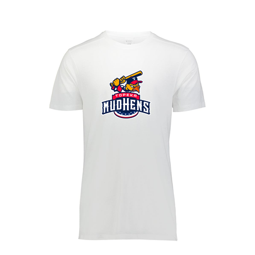 [FTSCUBWH-AS-LOGO1] Decker Men's Tri-Blend T-Shirt - Short Sleeve (Adult S, White, Logo 1)