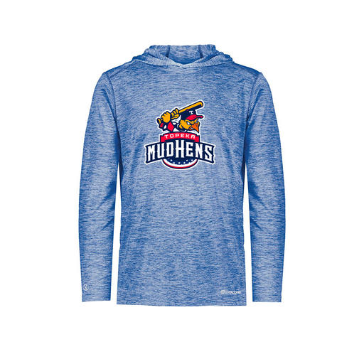 [FOLHCGRY-AS-LOGO1] Decker Men's Charge Hoodie (Adult S, Royal, Logo 1)