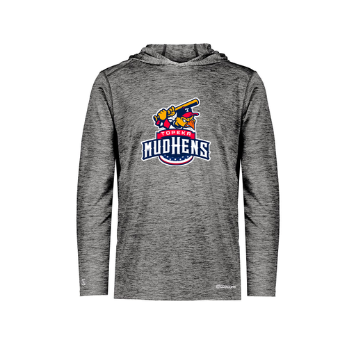 [FOLHCGBK-YS-LOGO1] Decker Youth Charge Hoodie (Youth S, Black, Logo 1)